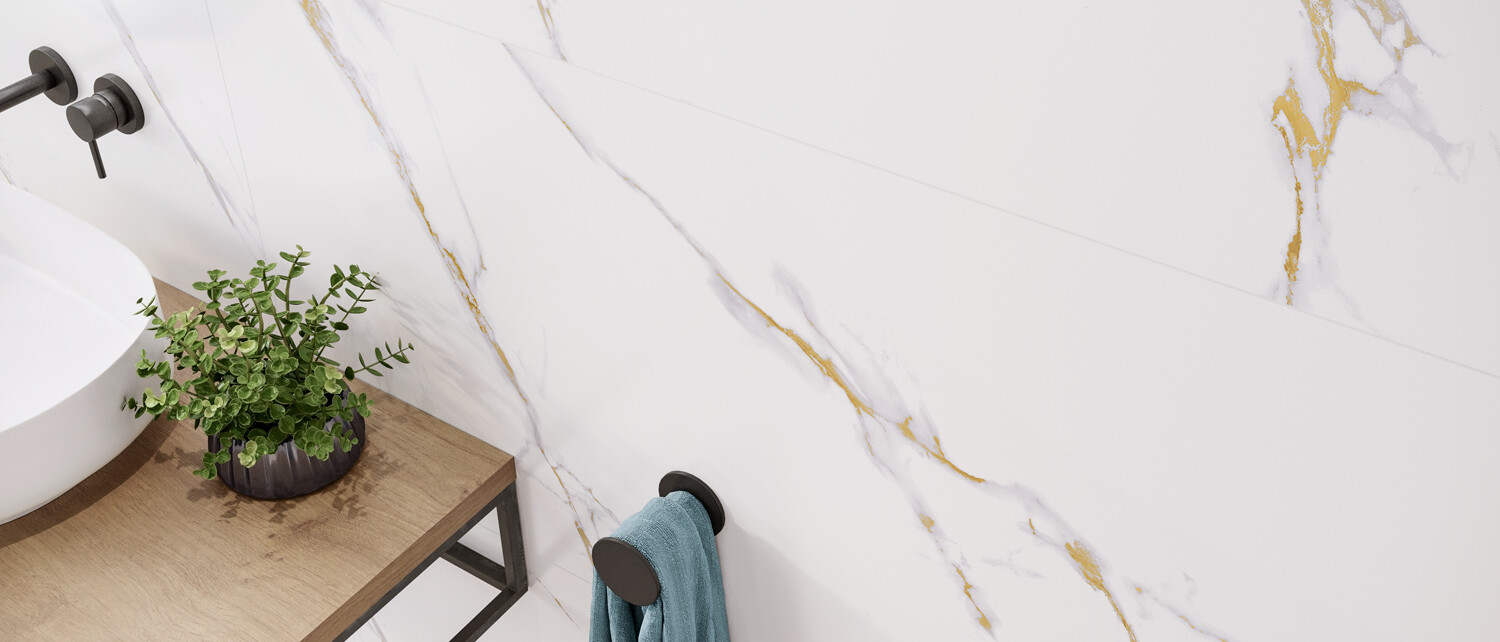 Carrara Gold Porcelain tile